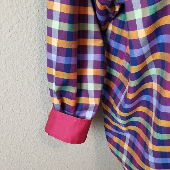 Twenty Eight Degrees Long Sleeve Plaid Shirt - Picture 8 of 8